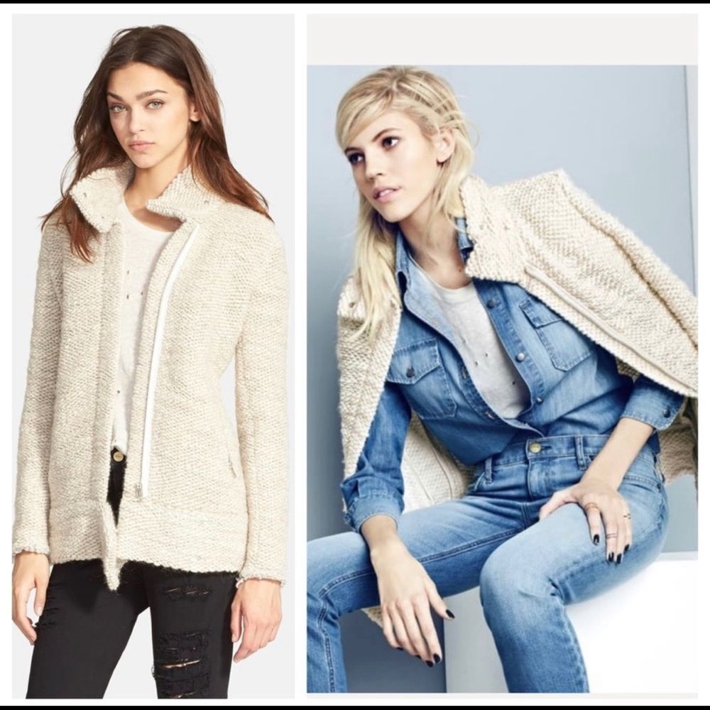 IRO Boucle Ajuma Knit Jacket sz 36
